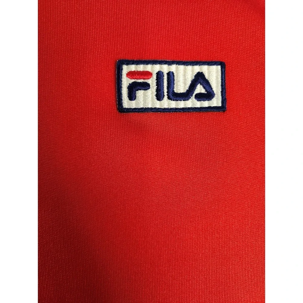 Fila Mens XL Western & Southern Open Cincinnati Tennis Track Jacket Red Navy